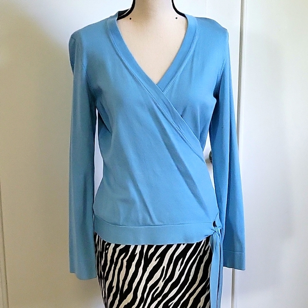 Wrap sweater